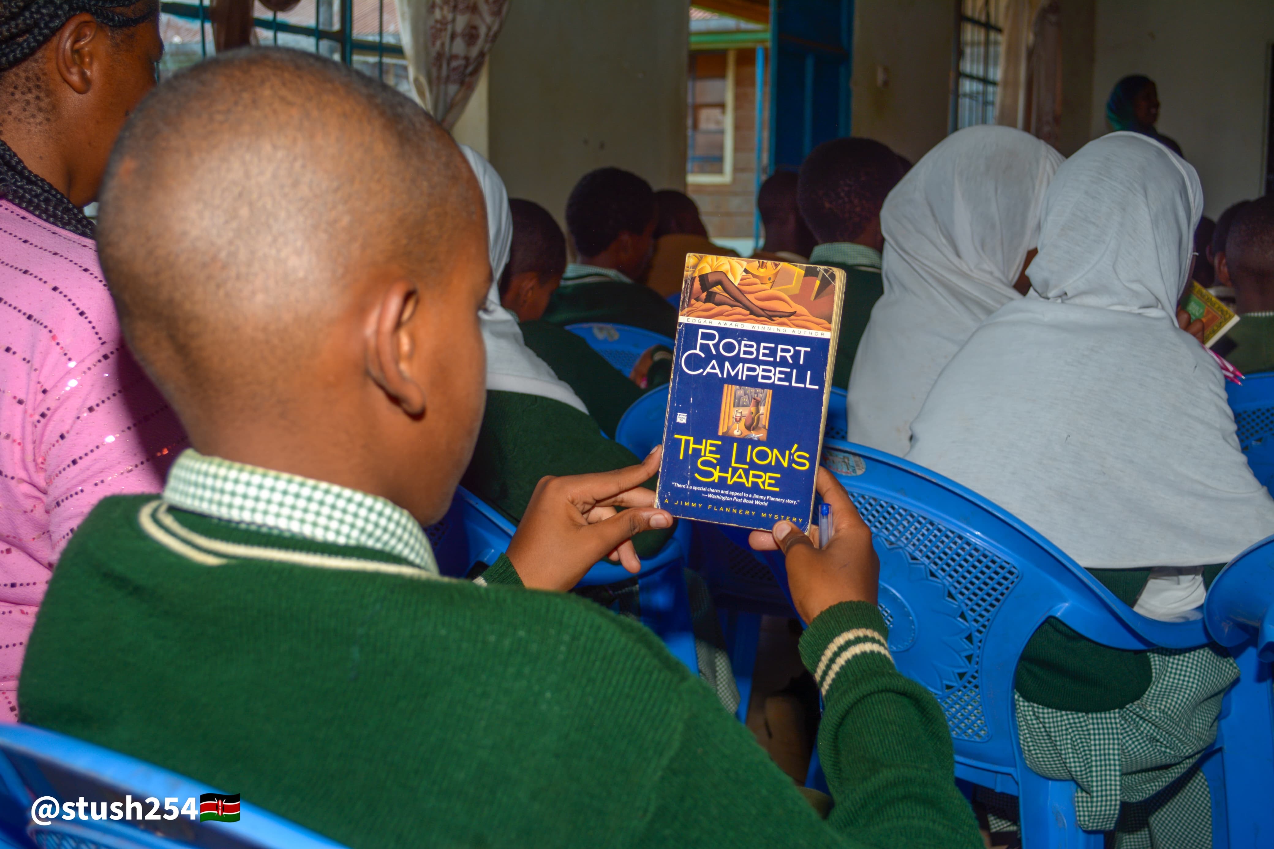 Children with books